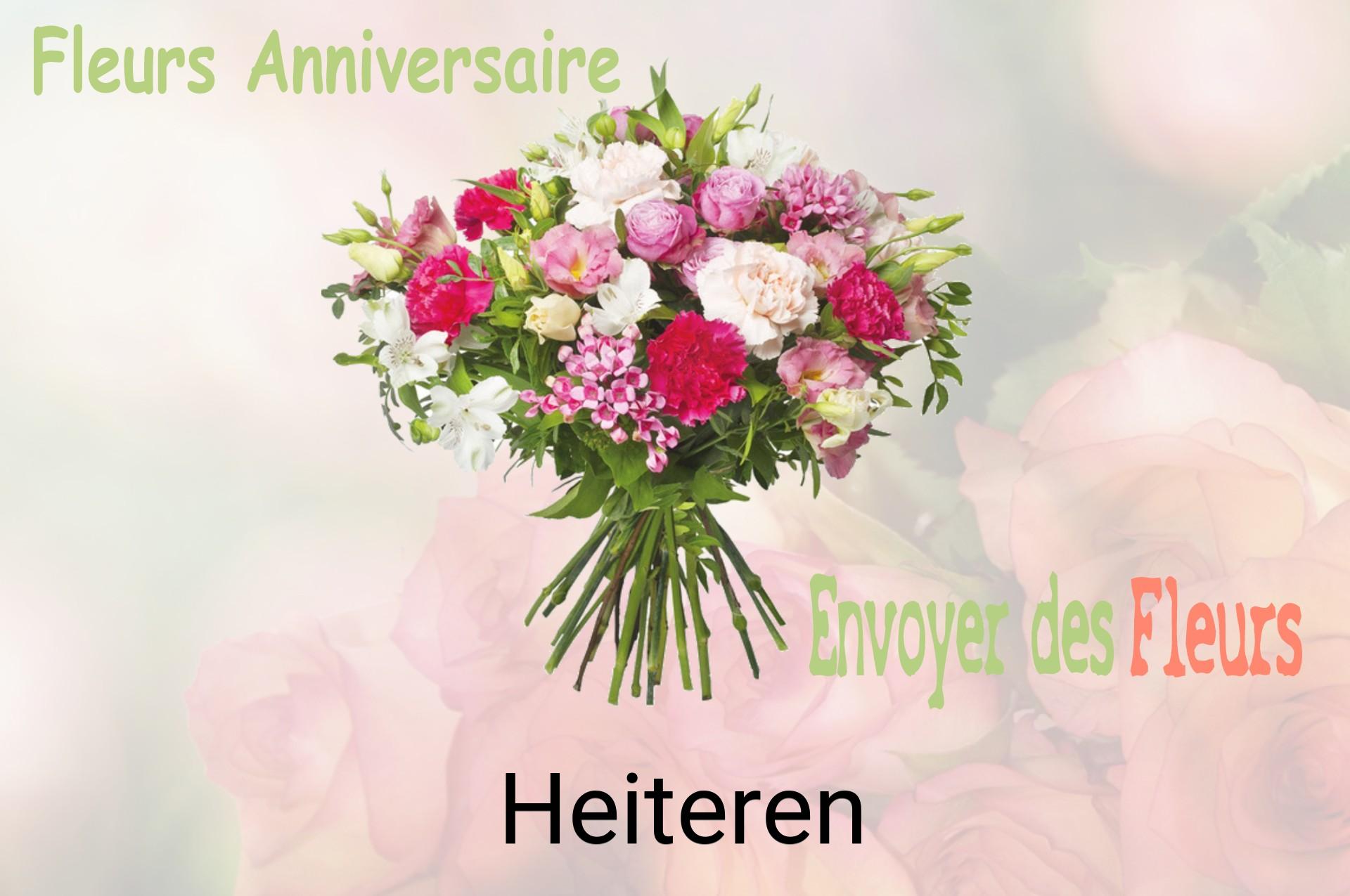 Bouquet de fleurs d’anniversaire livré à Heiteren