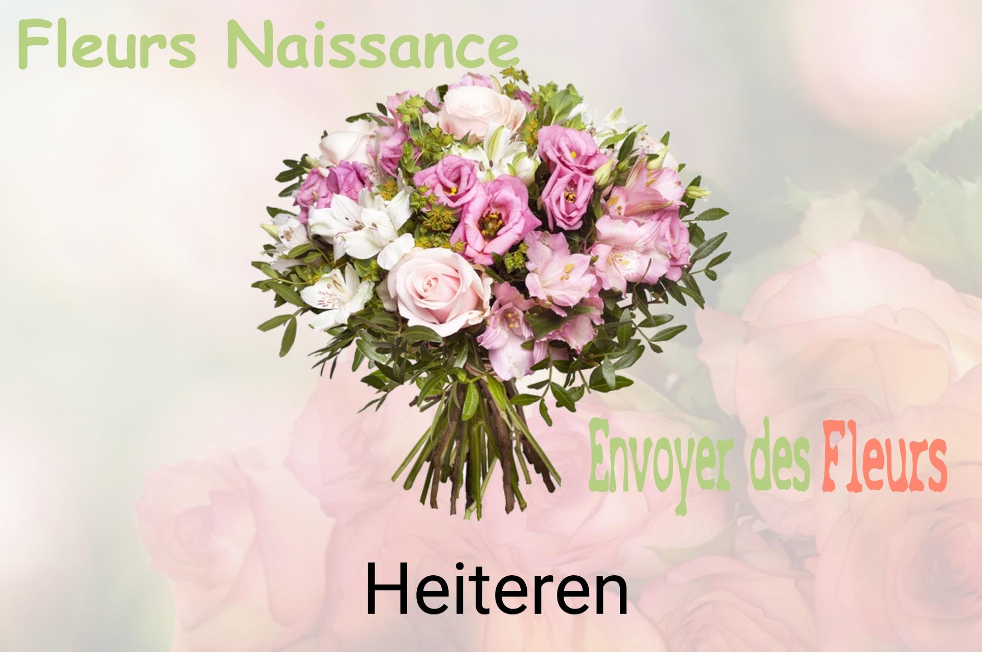 Bouquet de fleurs de naissance livré à Heiteren